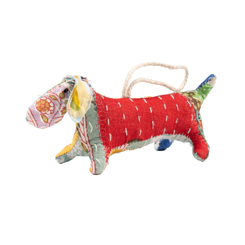 Holiday Ornaments Horse & Dogs- Set of 3- Handmade