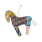 Holiday Ornaments Horse & Dogs- Set of 3- Handmade