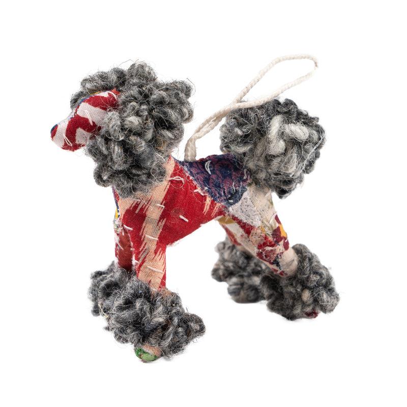 Holiday Ornaments -little doggies, Set of 3 Handmade