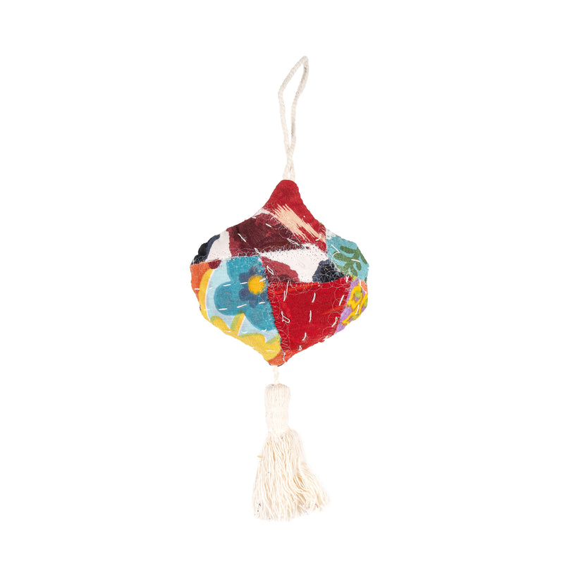 Holiday Ornaments Mix - Set of 3. Handmade